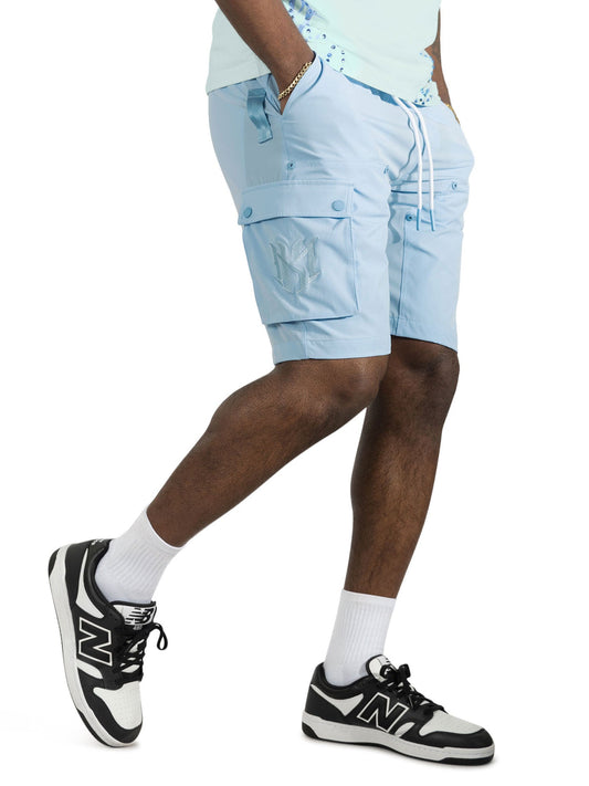 Nylon Shorts| M634 Adorni Shorts - Blue