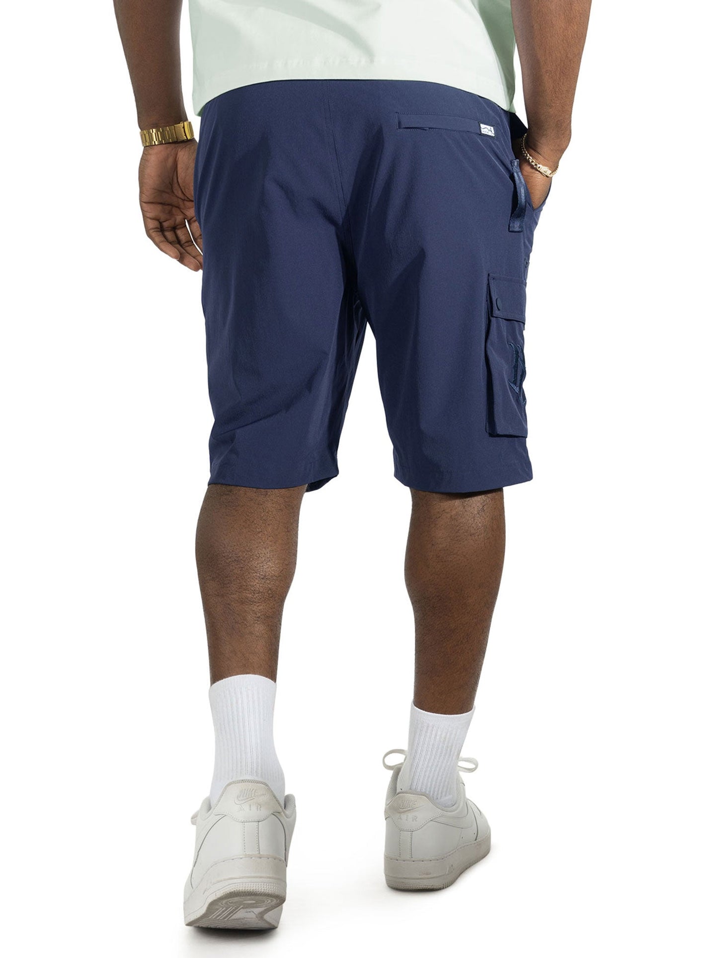 Nylon Shorts| M634 Adorni Shorts - Navy