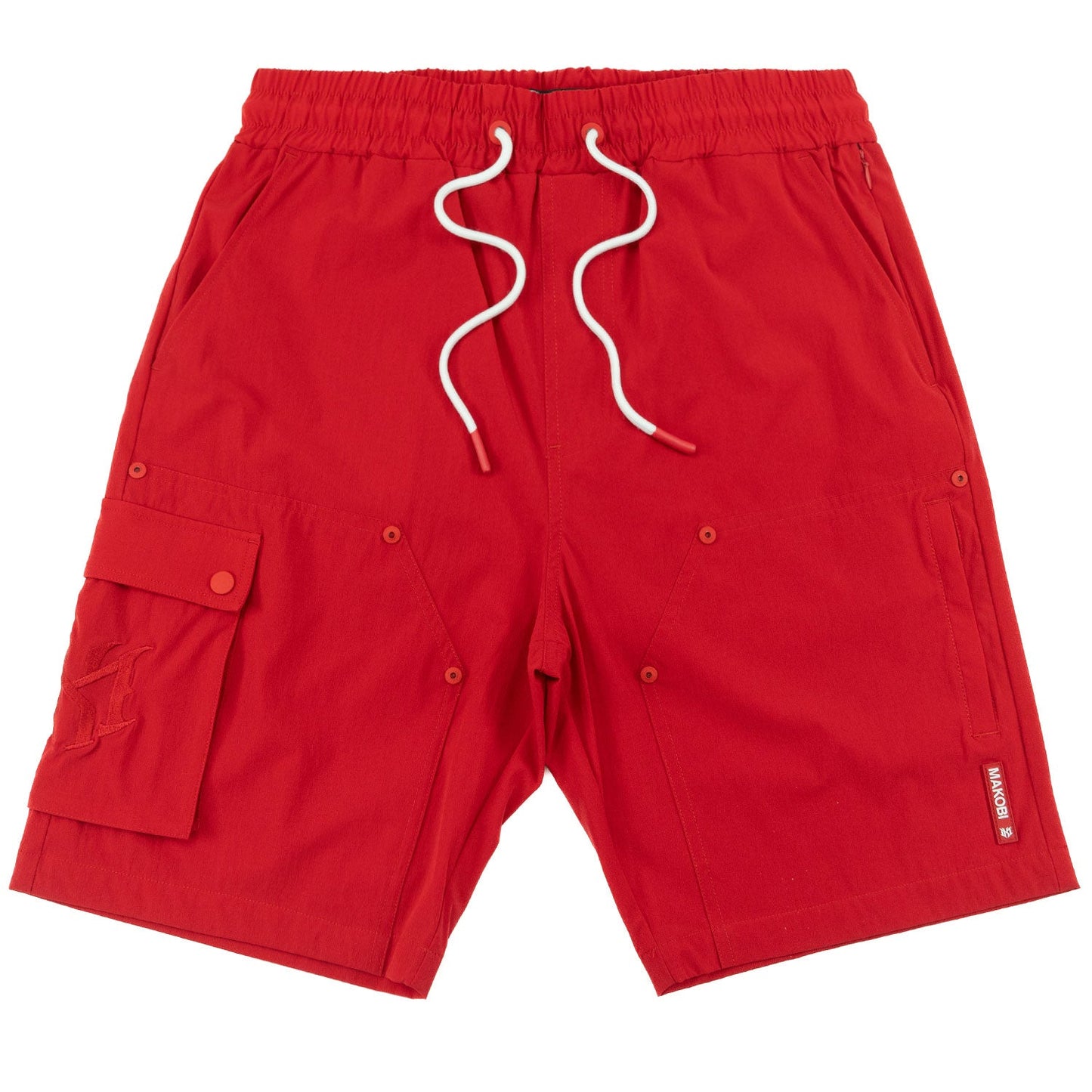 Nylon Shorts| M634 Adorni Shorts -Red