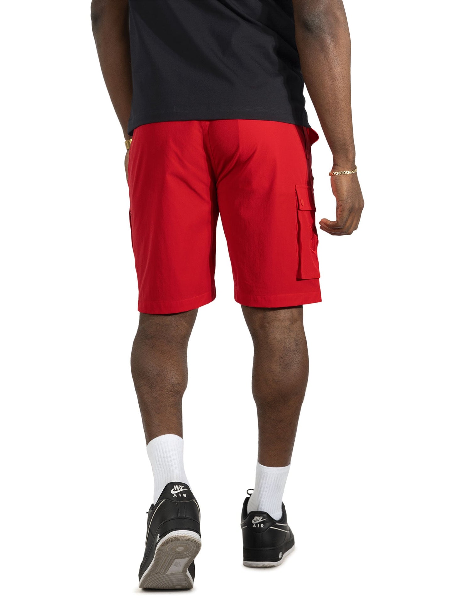 Nylon Shorts| M634 Adorni Shorts -Red