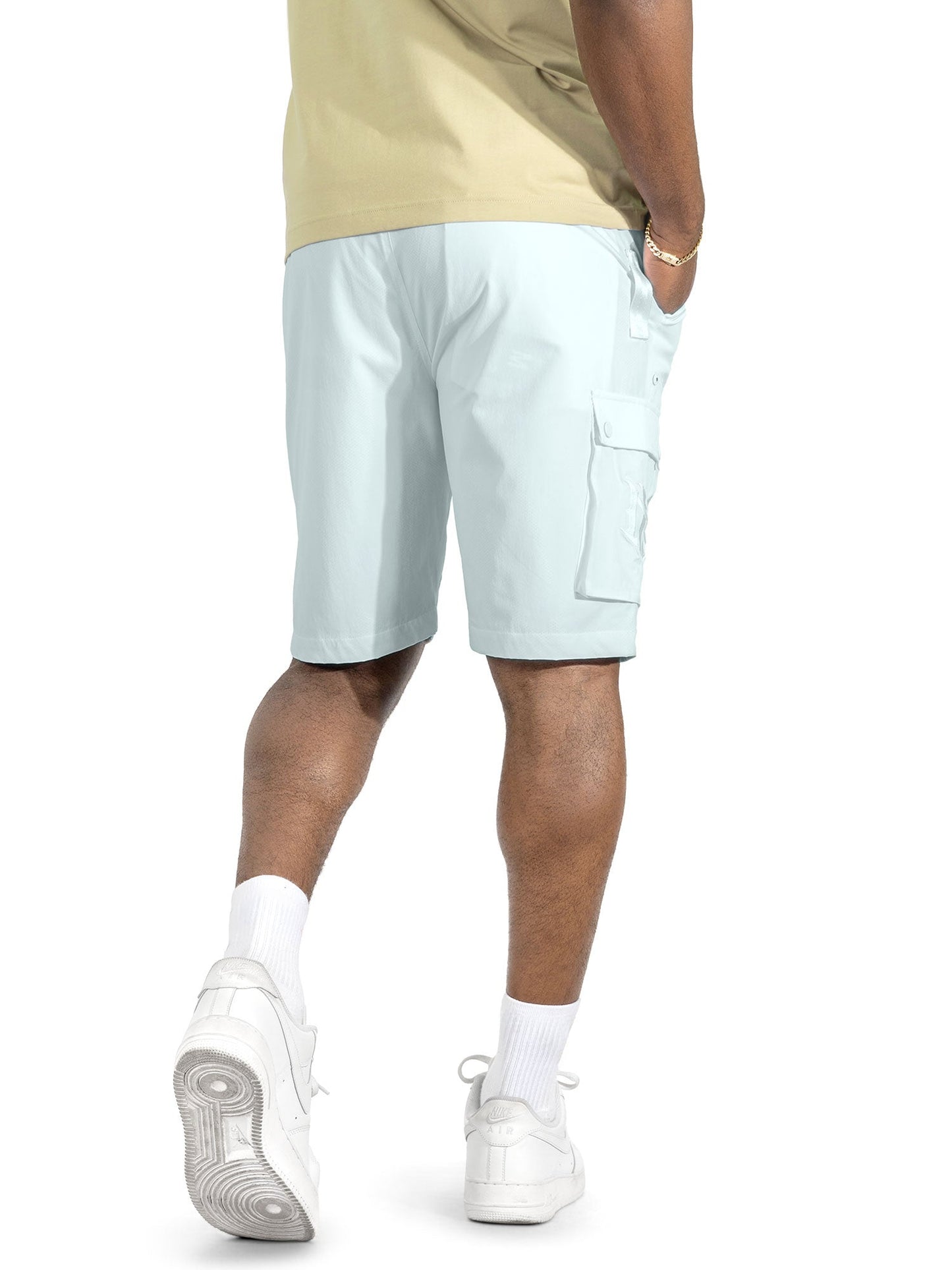 Nylon Shorts| M634 Adorni Shorts - White