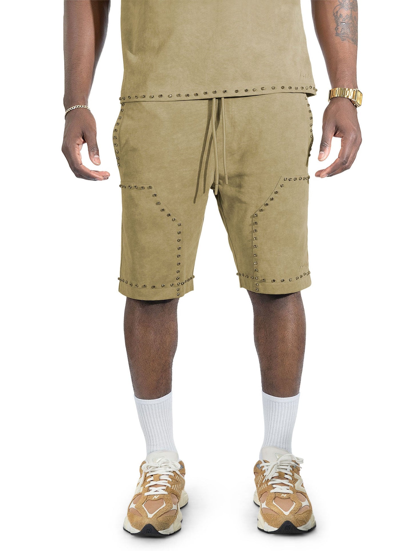 Set | M183 Prada Jersey Short Set - Mocha