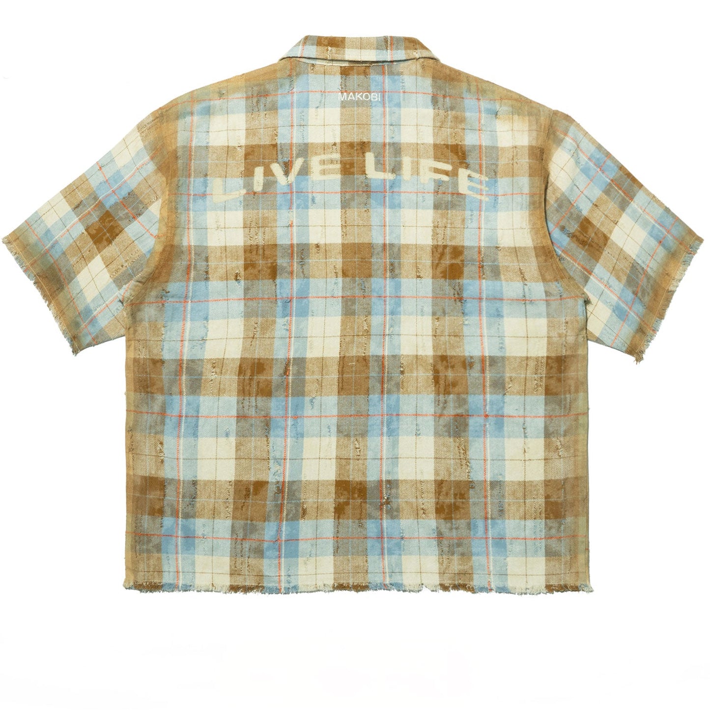 M838 Tesoro Plaid Shirt - Khaki