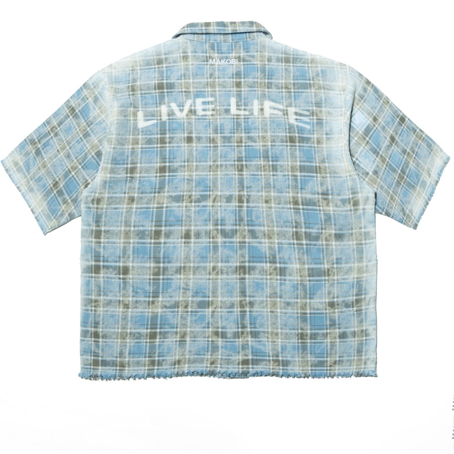 M838 Tesoro Plaid Shirt - Blue