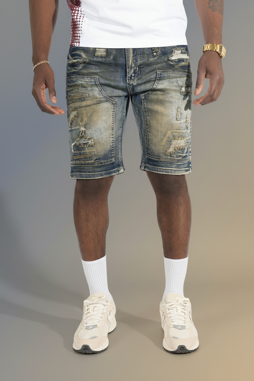 Denim Shorts | M904 Prego Jorts - Antique