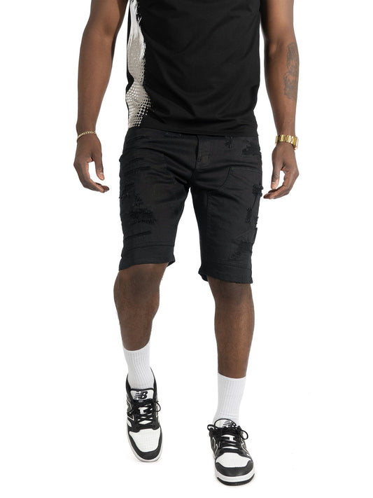 Denim Shorts | M904 Prego Jorts - Jet Black