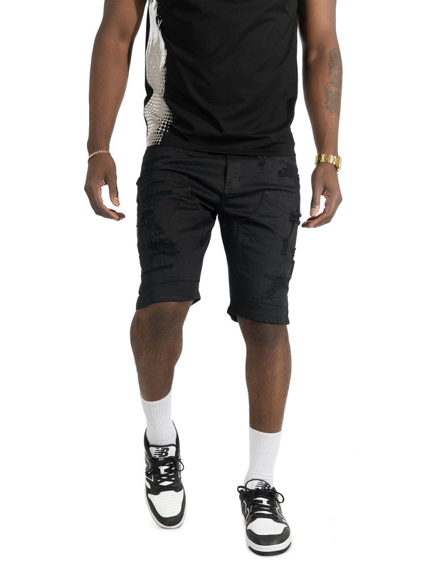 Denim Shorts | M904 Prego Jorts - Jet Black