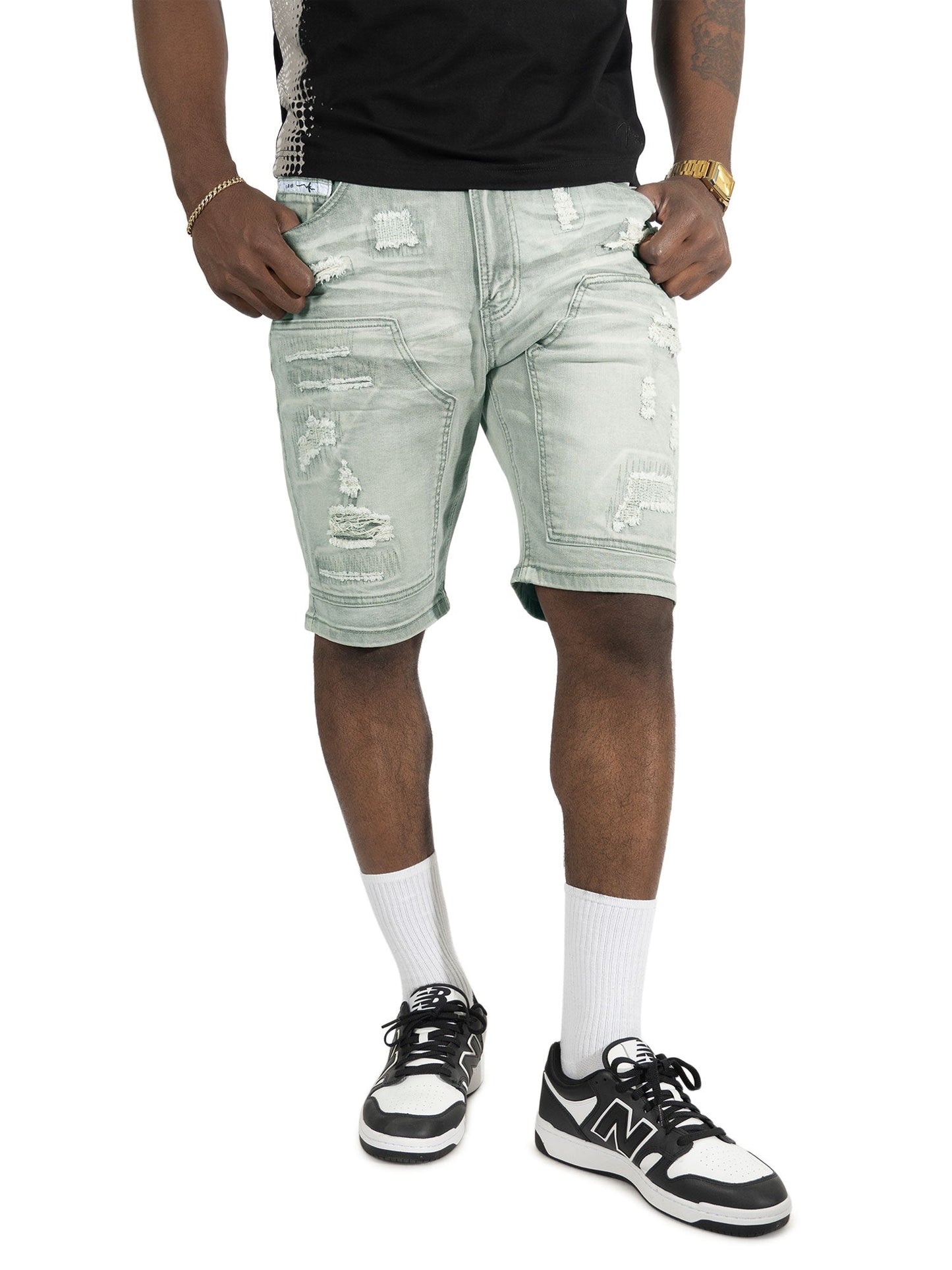 Denim Shorts | M904 Prego Jorts - Gray