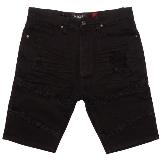 M967 Noah Denim Shorts - Black