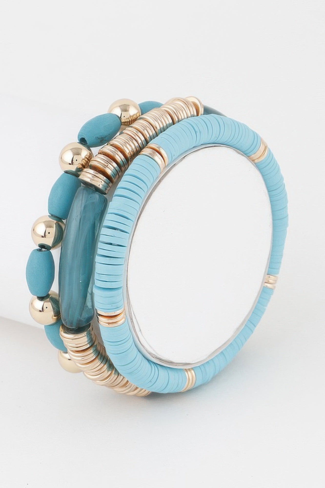 MADISON Triple Layered Bead Bracelet - New Collection Los Angeles - BYMANYC ® New York