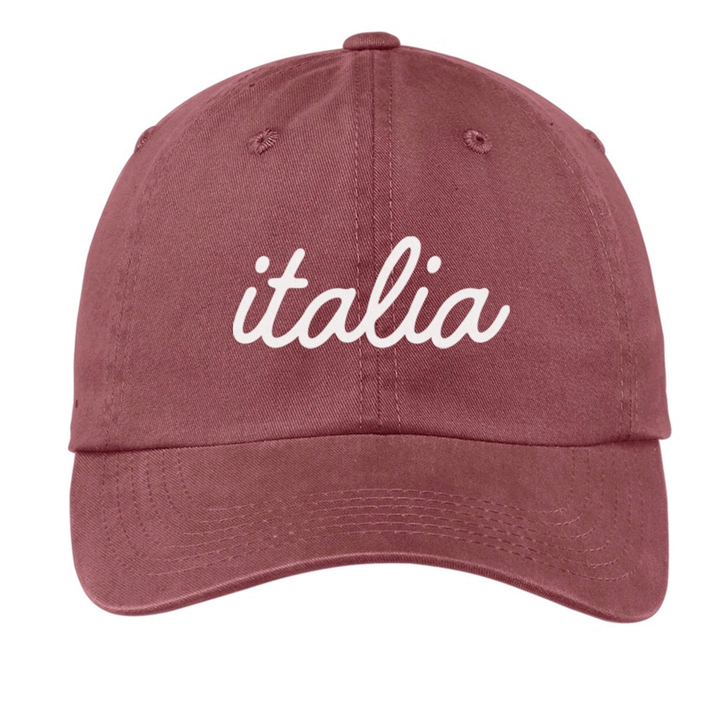 Italia Cursive Baseball Cap