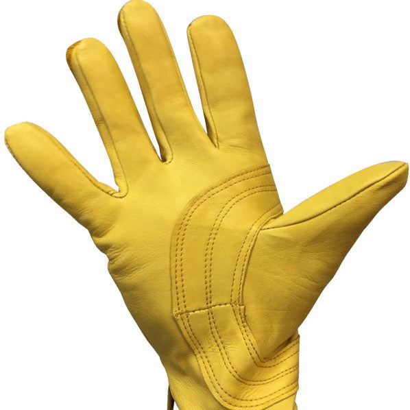 Mens Tan Goatskin Gloves