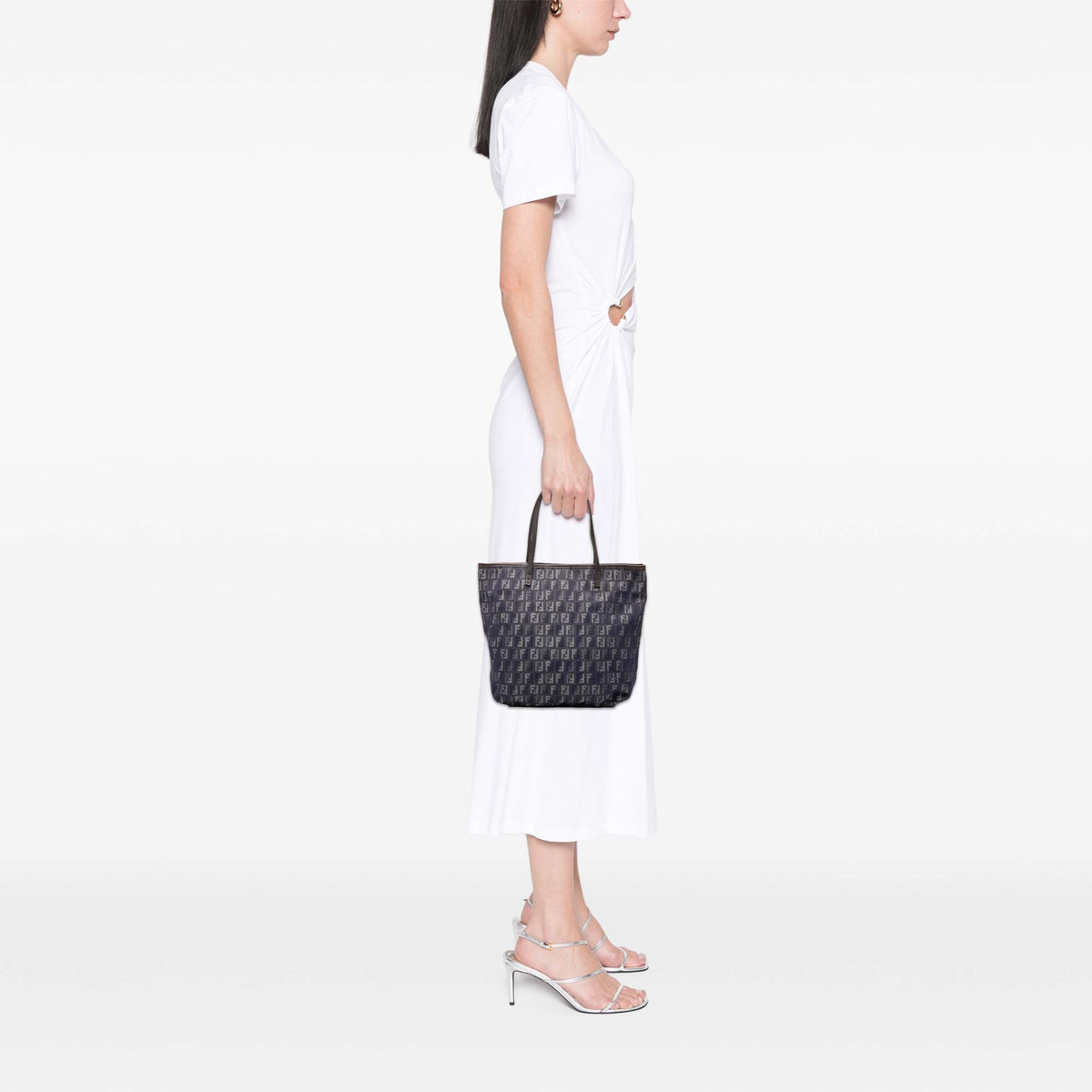 Fendi Tote Bag Zucchino Denim, view 7