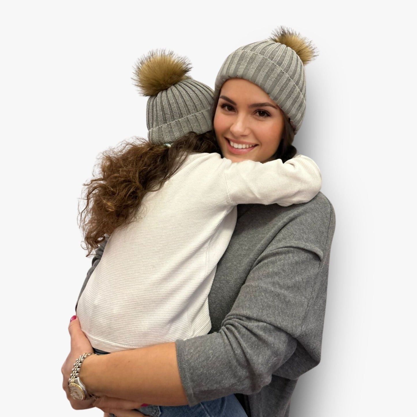 Mom N Me Beanie Set