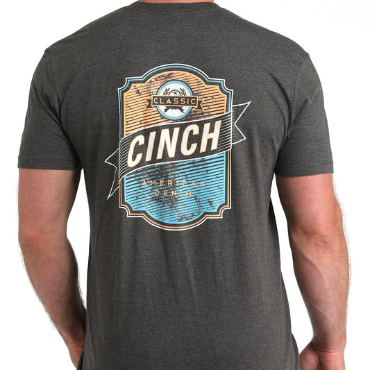 Charcoal Classic Tee | Cinch Mens