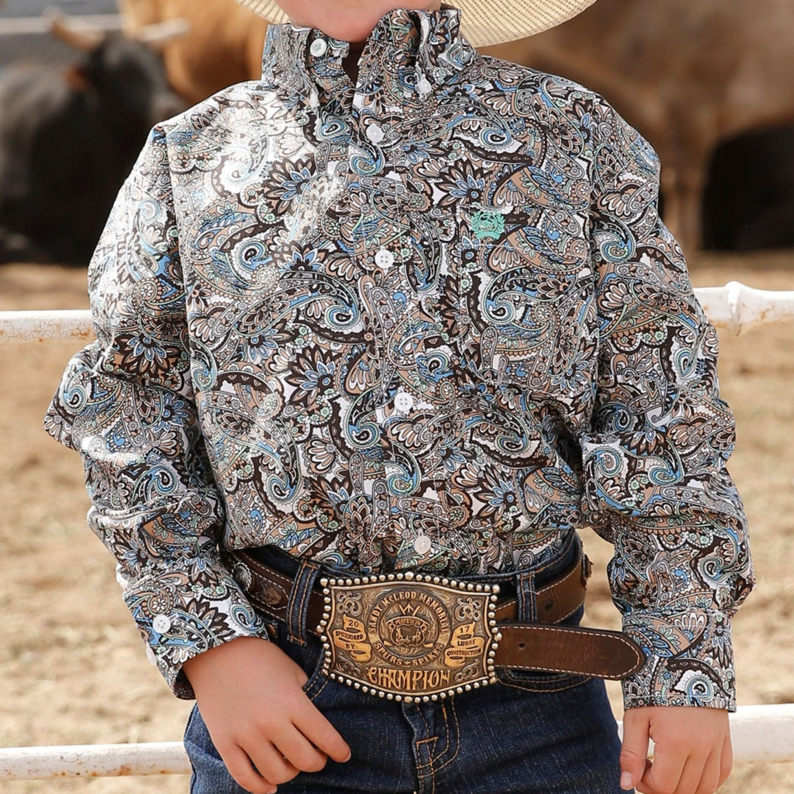 Brown Paisley | Cinch Boys