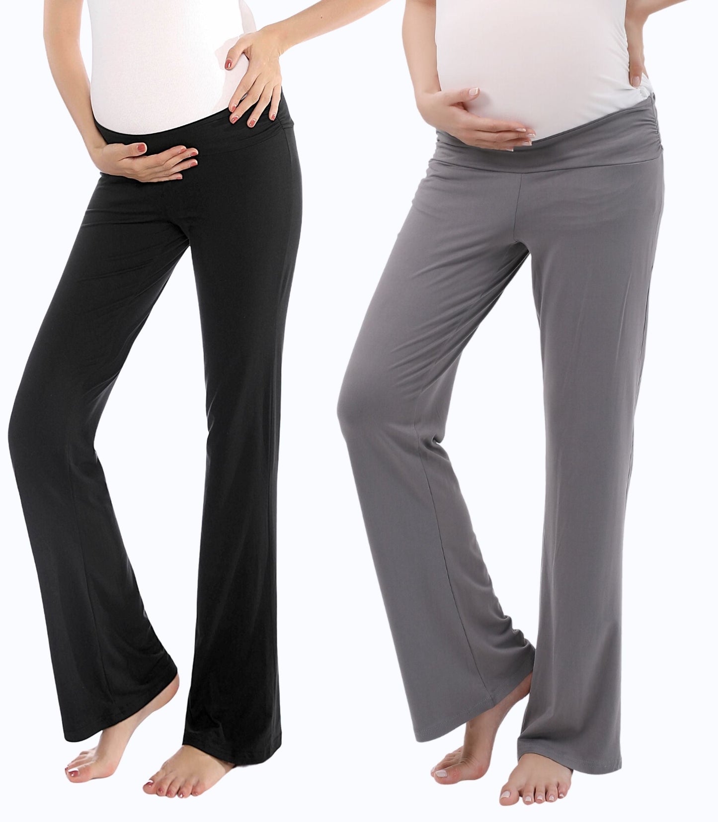 Below Bump Maternity Postpartum Pajama Pants (2 Pack)