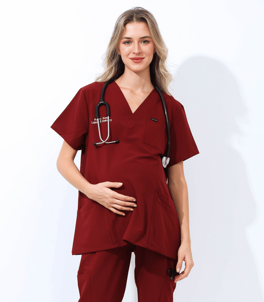 Mae Scrub Top