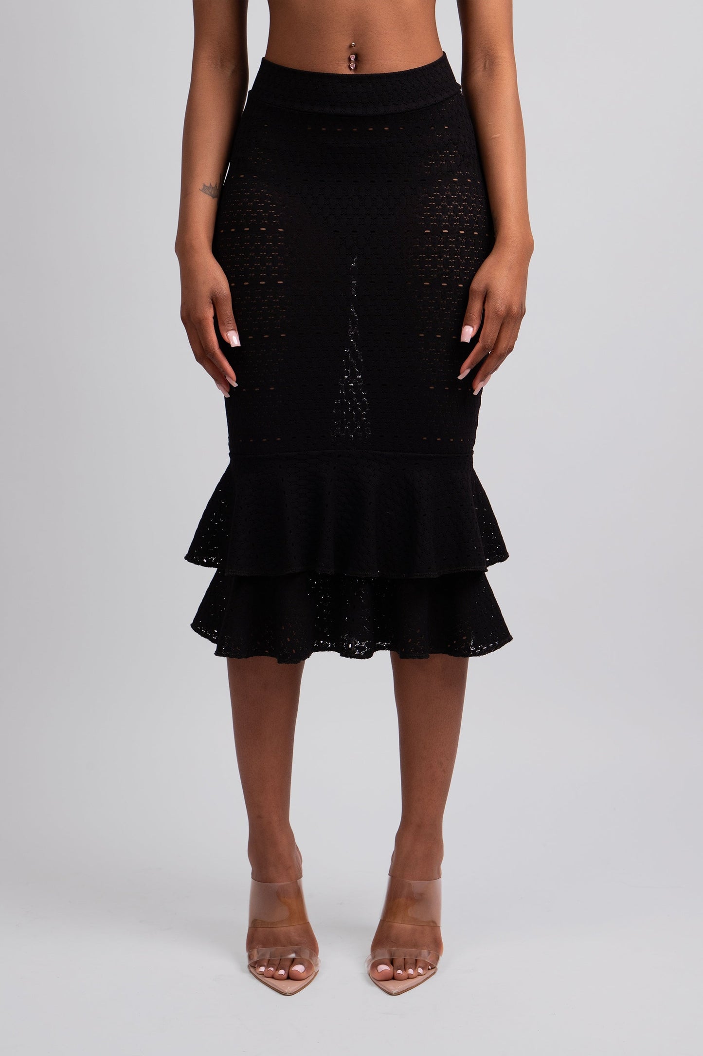 Cassandra Lace Knit Two-Piece Set