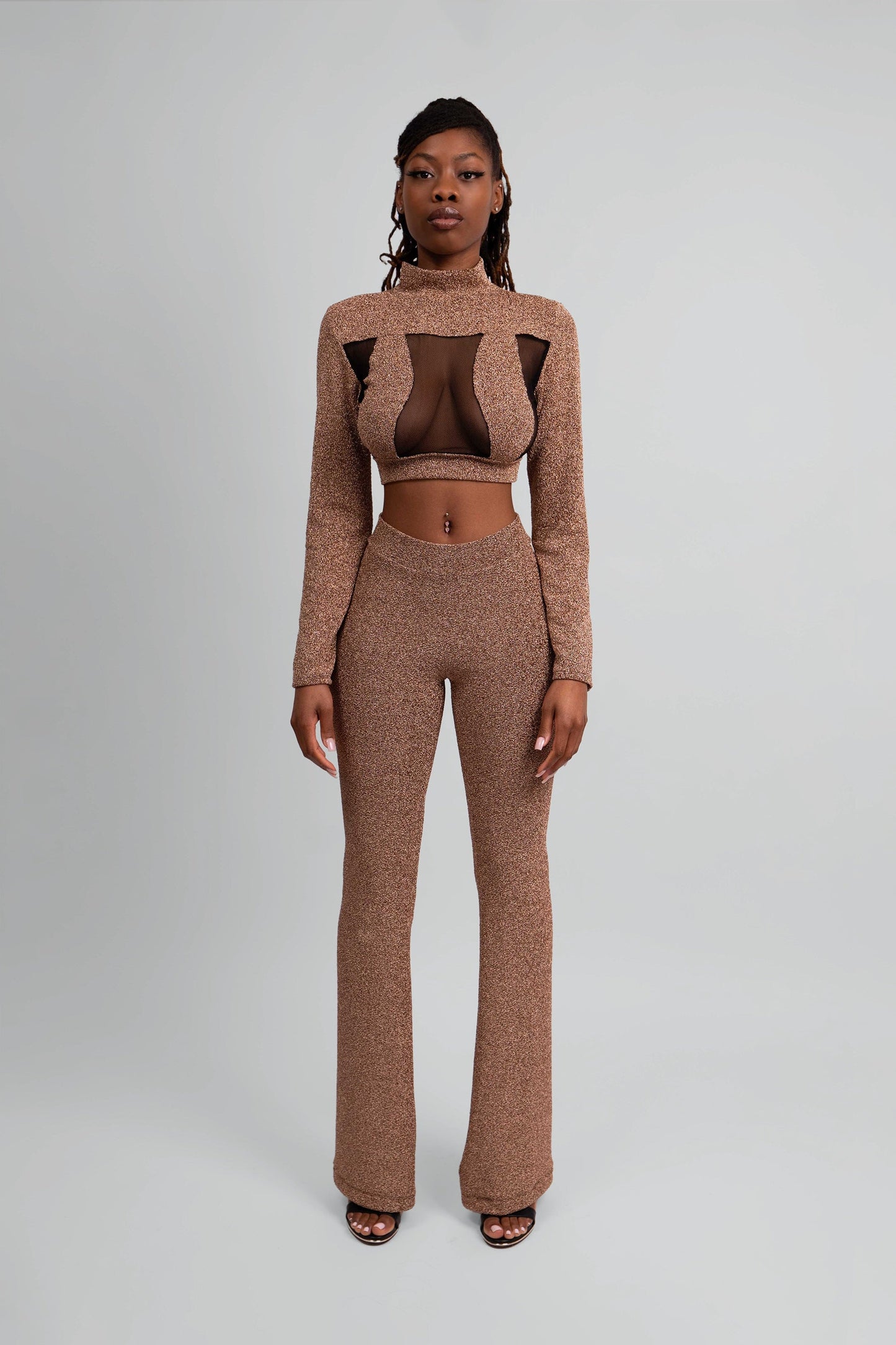 Vira Copper Cut-Out Two-Piece Set