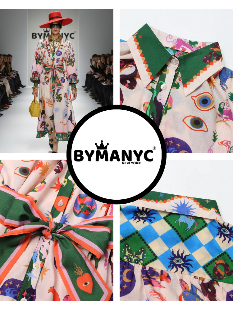 Maxi Dress New Collection BYMANYC ® New York • Dreamlike Artistic Print