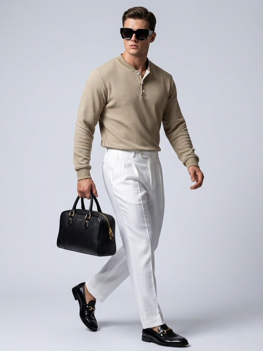 Men's Color-Block Polo SOHO New Collection Prêt-à-Porter BYMANYC ® New York