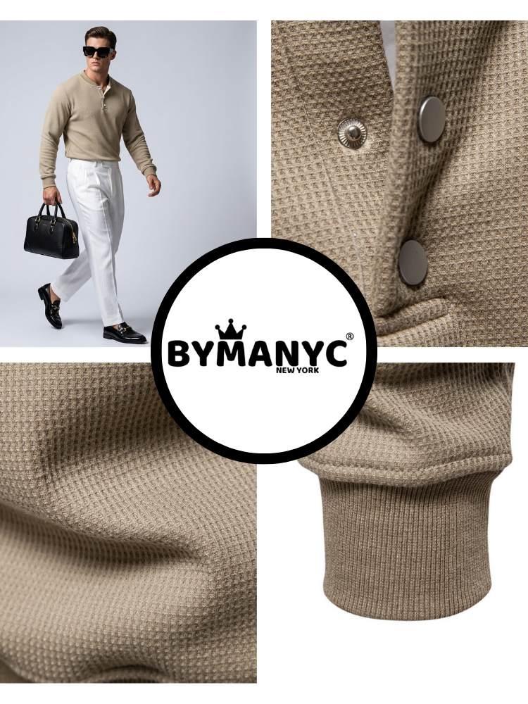 Men's Color-Block Polo SOHO New Collection Prêt-à-Porter BYMANYC ® New York
