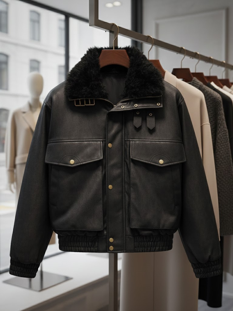 Men's Jacket VEGAN NOLITA NYFW Colecction BYMANYC ® New York