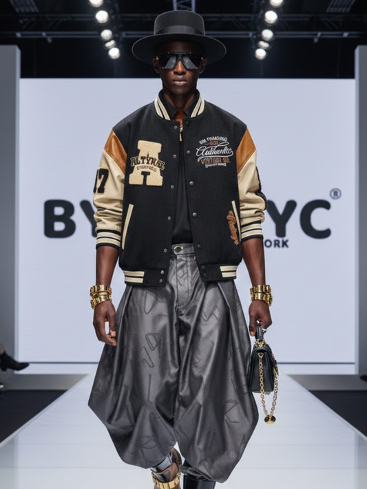 Men's Jacket VEGAN TRIBECA NYFW Colecction BYMANYC ® New York