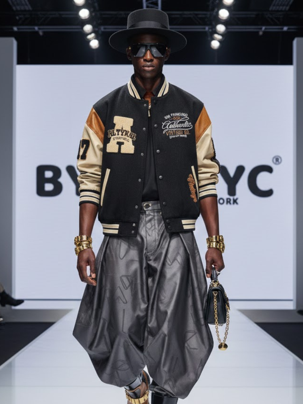 Men's Jacket VEGAN TRIBECA NYFW Colecction BYMANYC ® New York