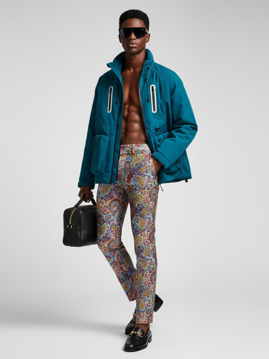 Men's Technical Jacket STREET ART QUEENS NYFW New Colecction BYMANYC ® New York