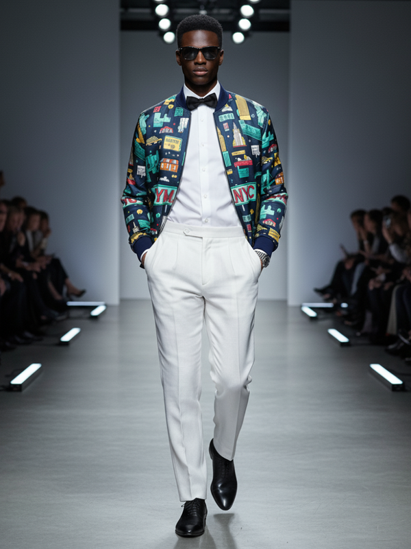Men's WALL STREET Bomber Jacket BYMANYC ® New York
