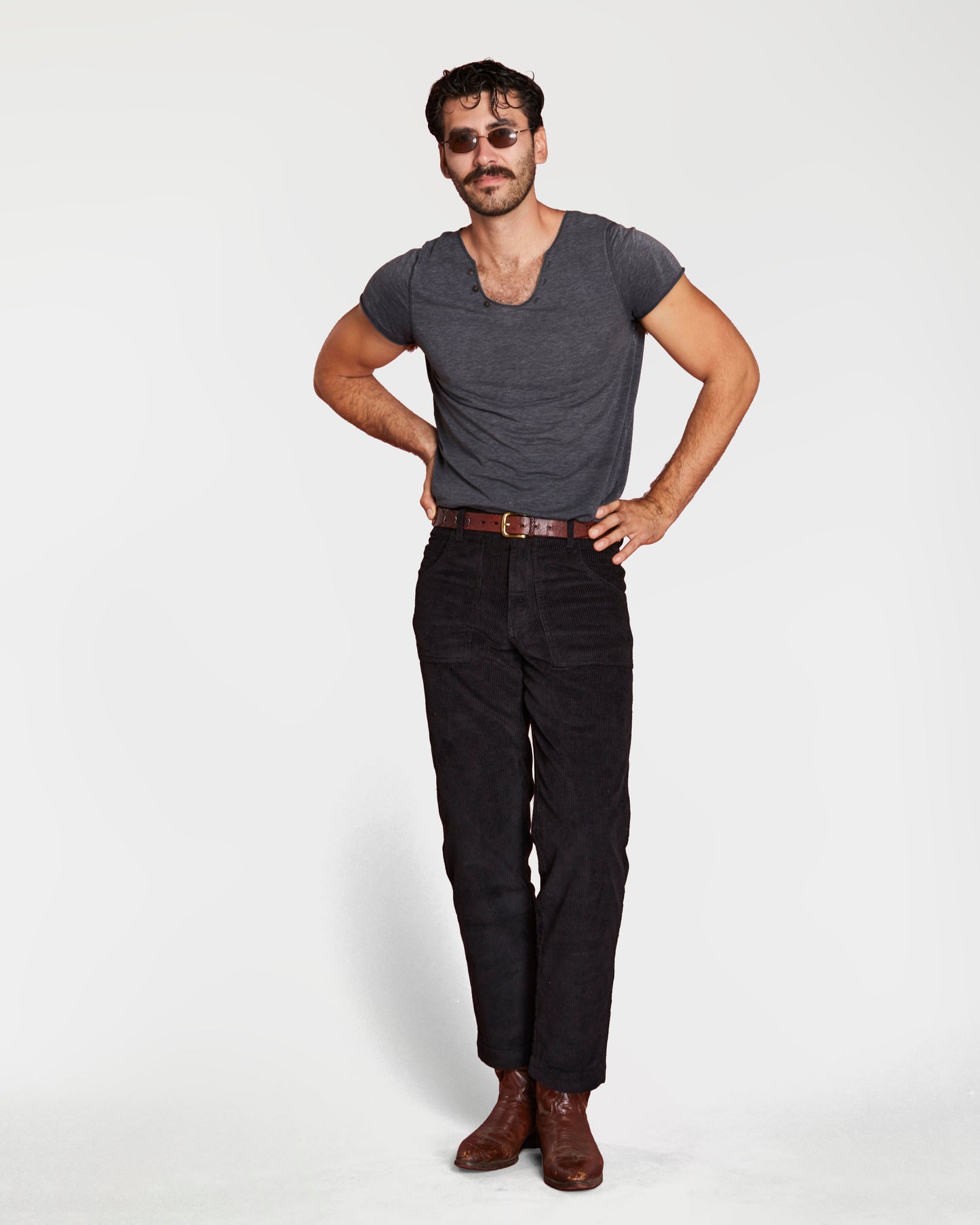 Men's Stovepipe Pant (Black)
