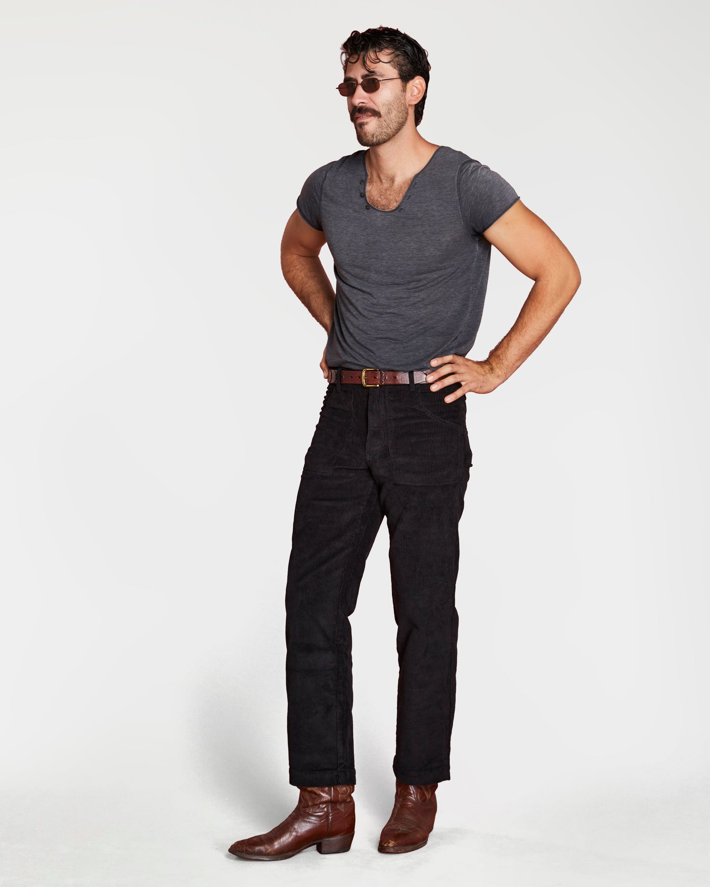 Men's Stovepipe Pant (Black)
