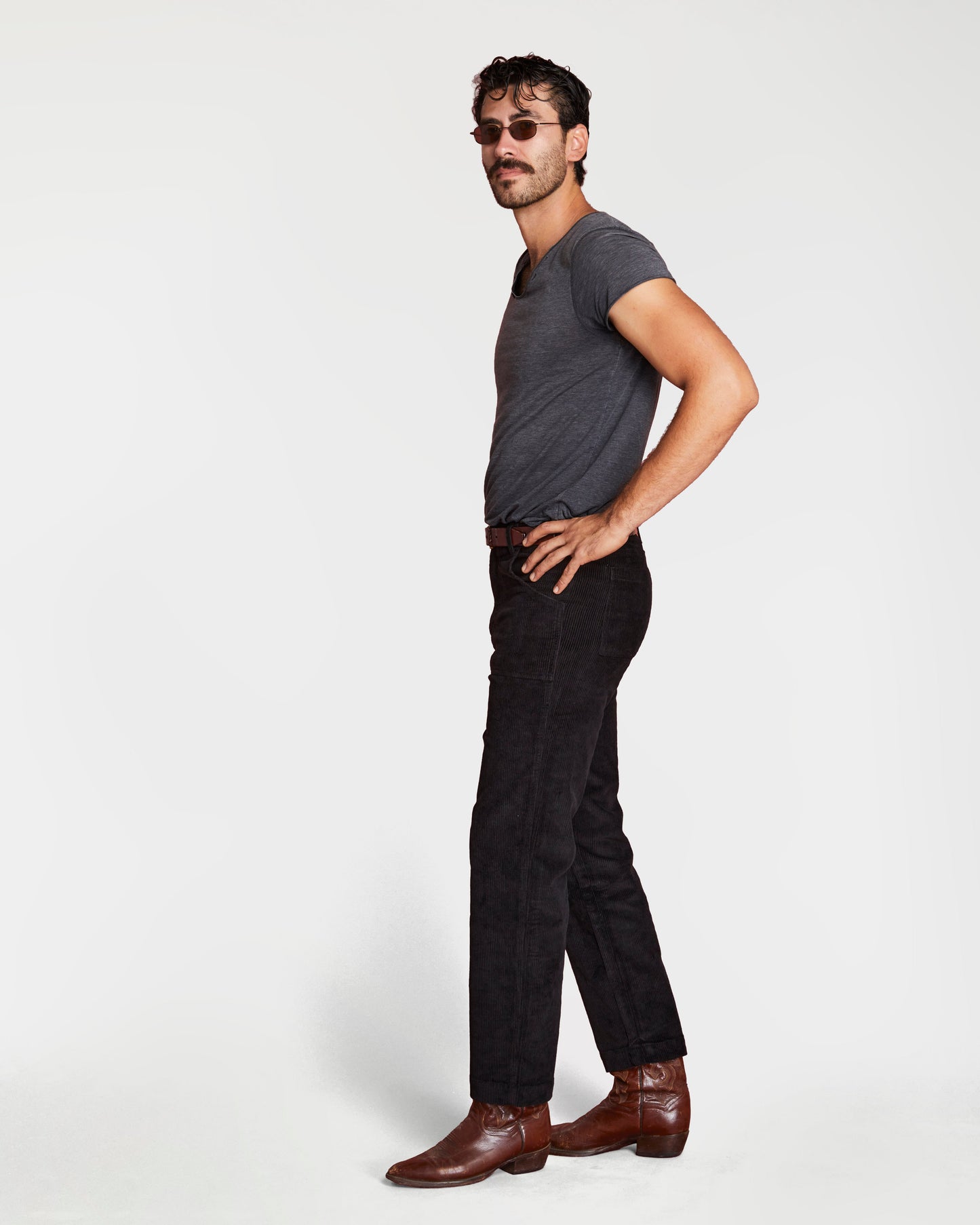Men's Stovepipe Pant (Black)
