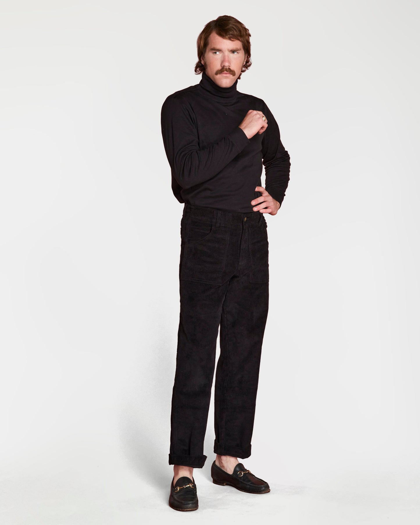 Men's Stovepipe Pant (Black)
