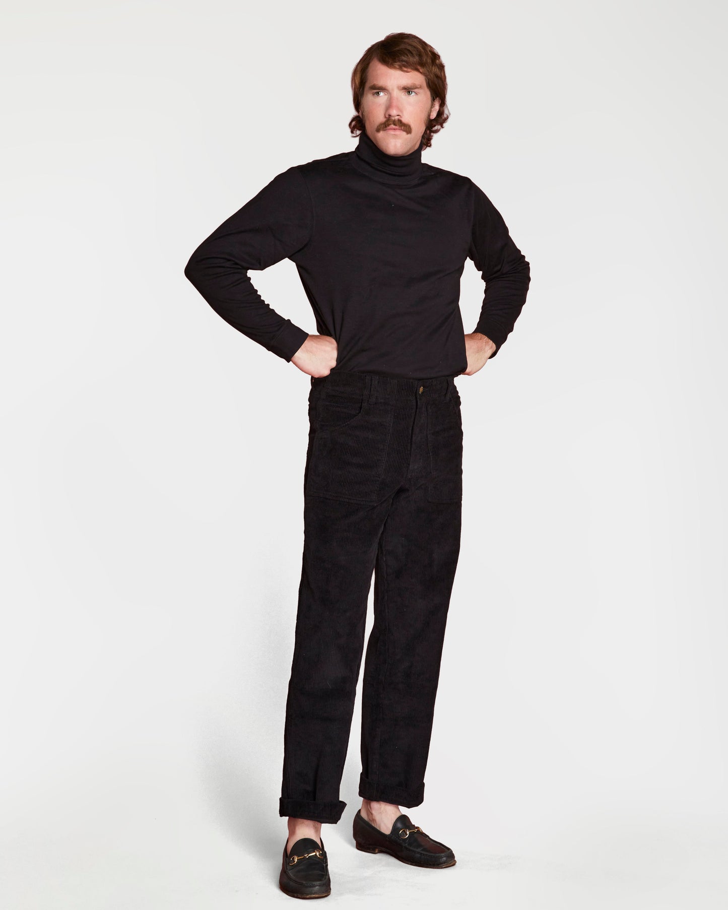 Men's Stovepipe Pant (Black)