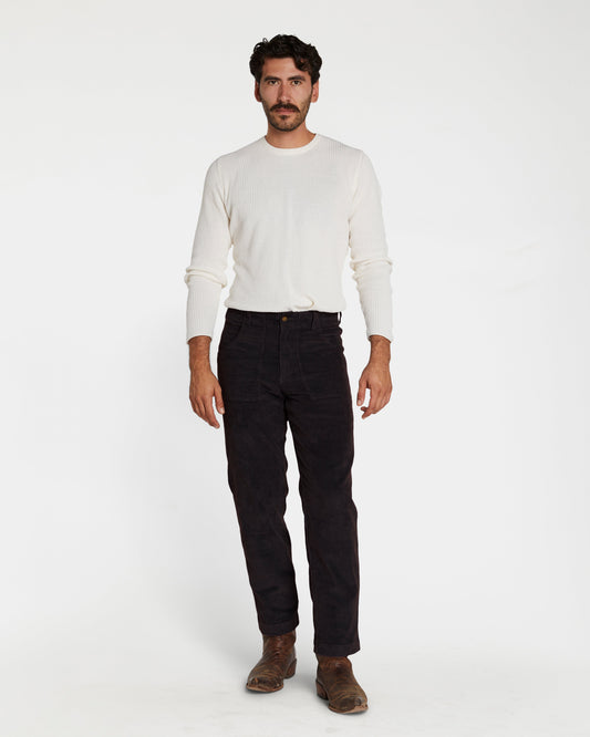 Men's Stovepipe Pant (Black)
