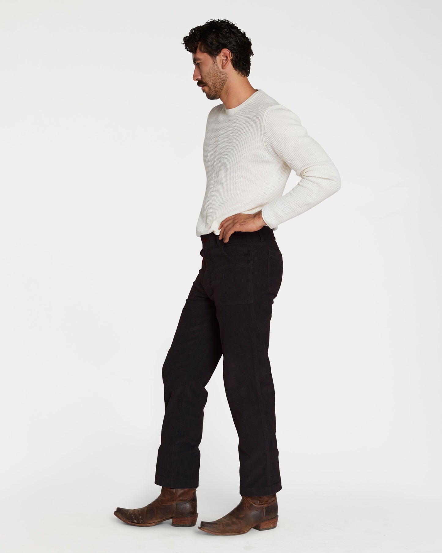 Men's Stovepipe Pant (Black)