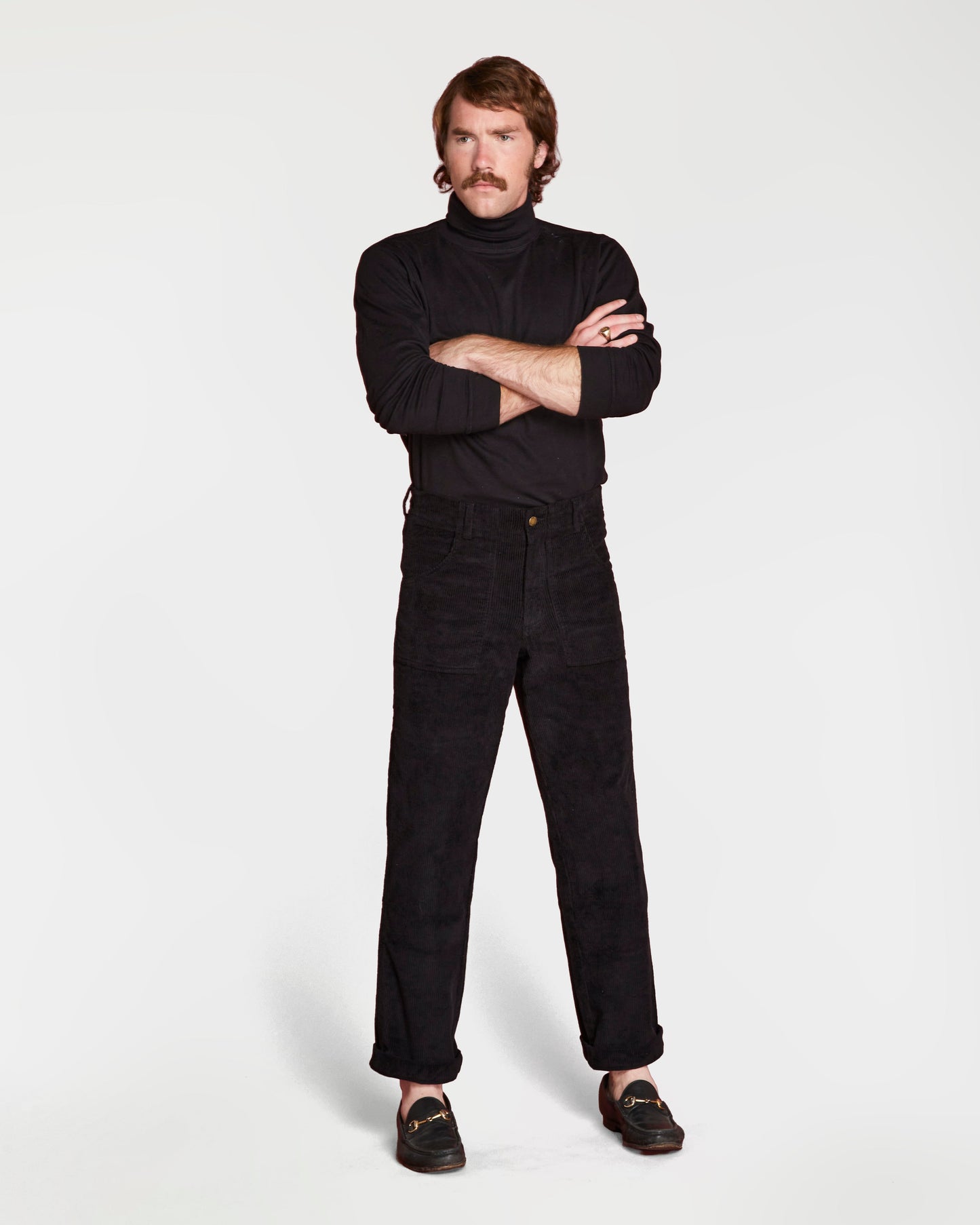 Men's Stovepipe Pant (Black)