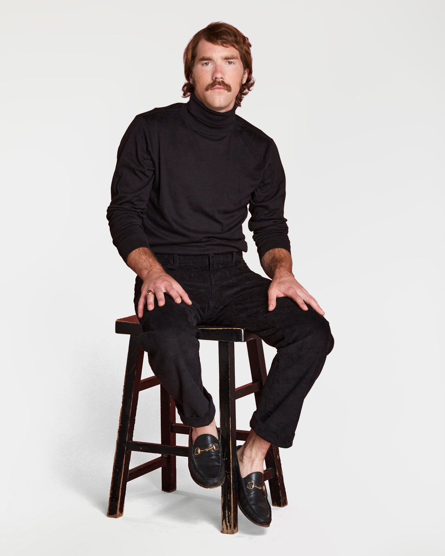Men's Stovepipe Pant (Black)