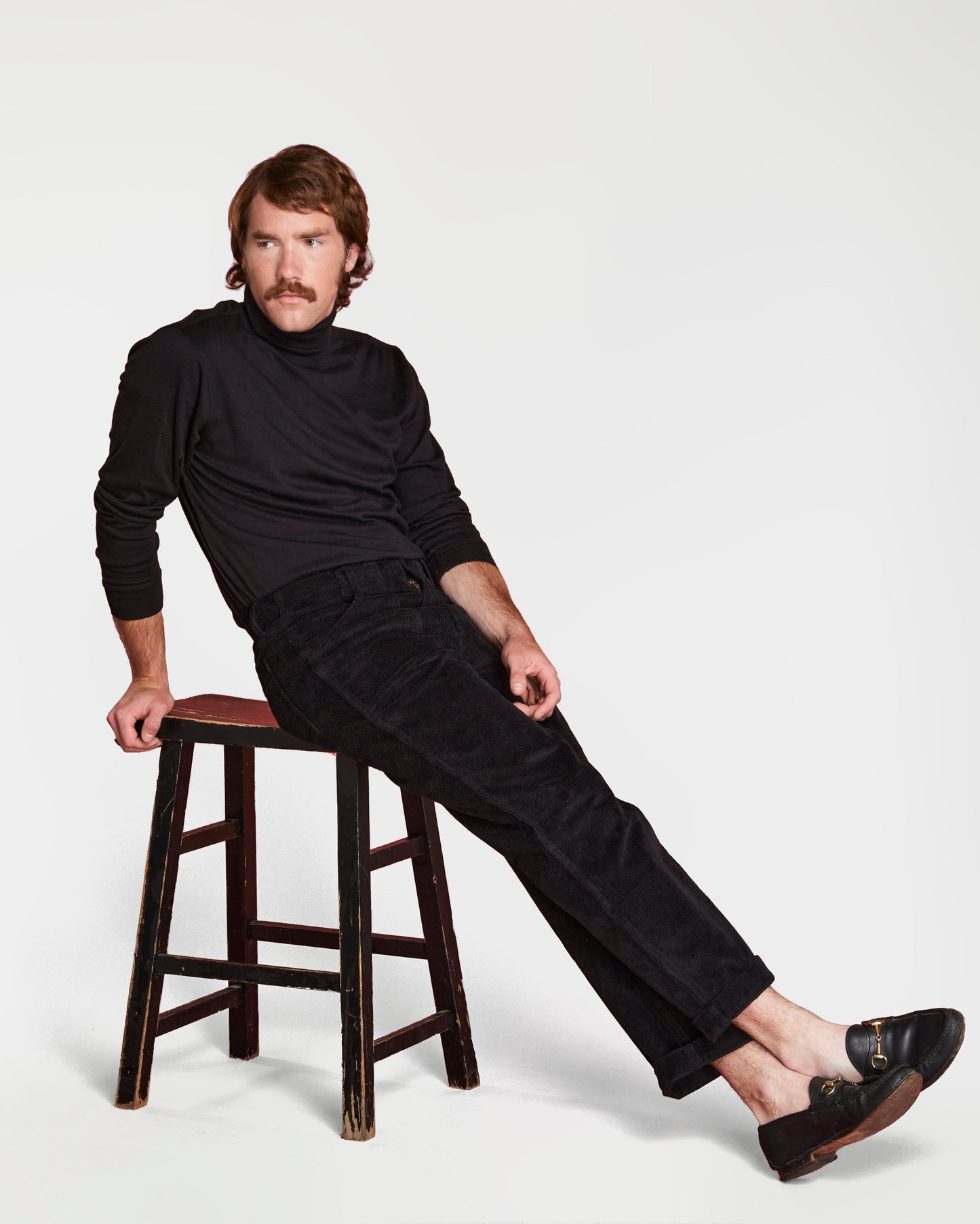Men's Stovepipe Pant (Black)