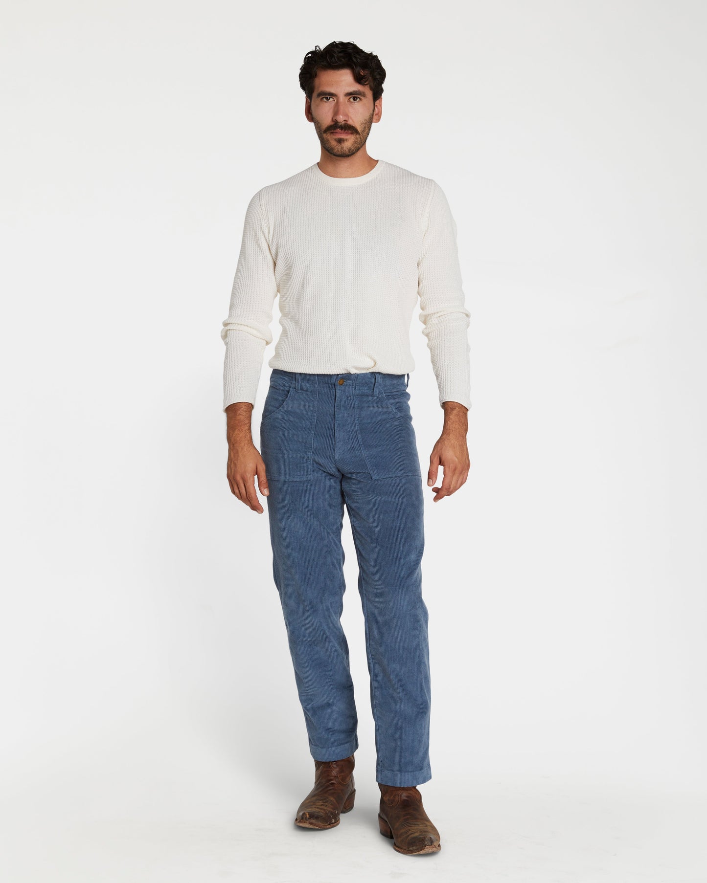 Men's Stovepipe Pant (Navy)