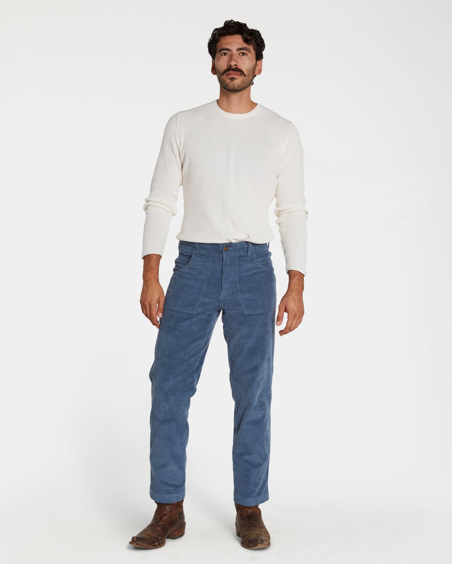 Men's Stovepipe Pant (Navy)