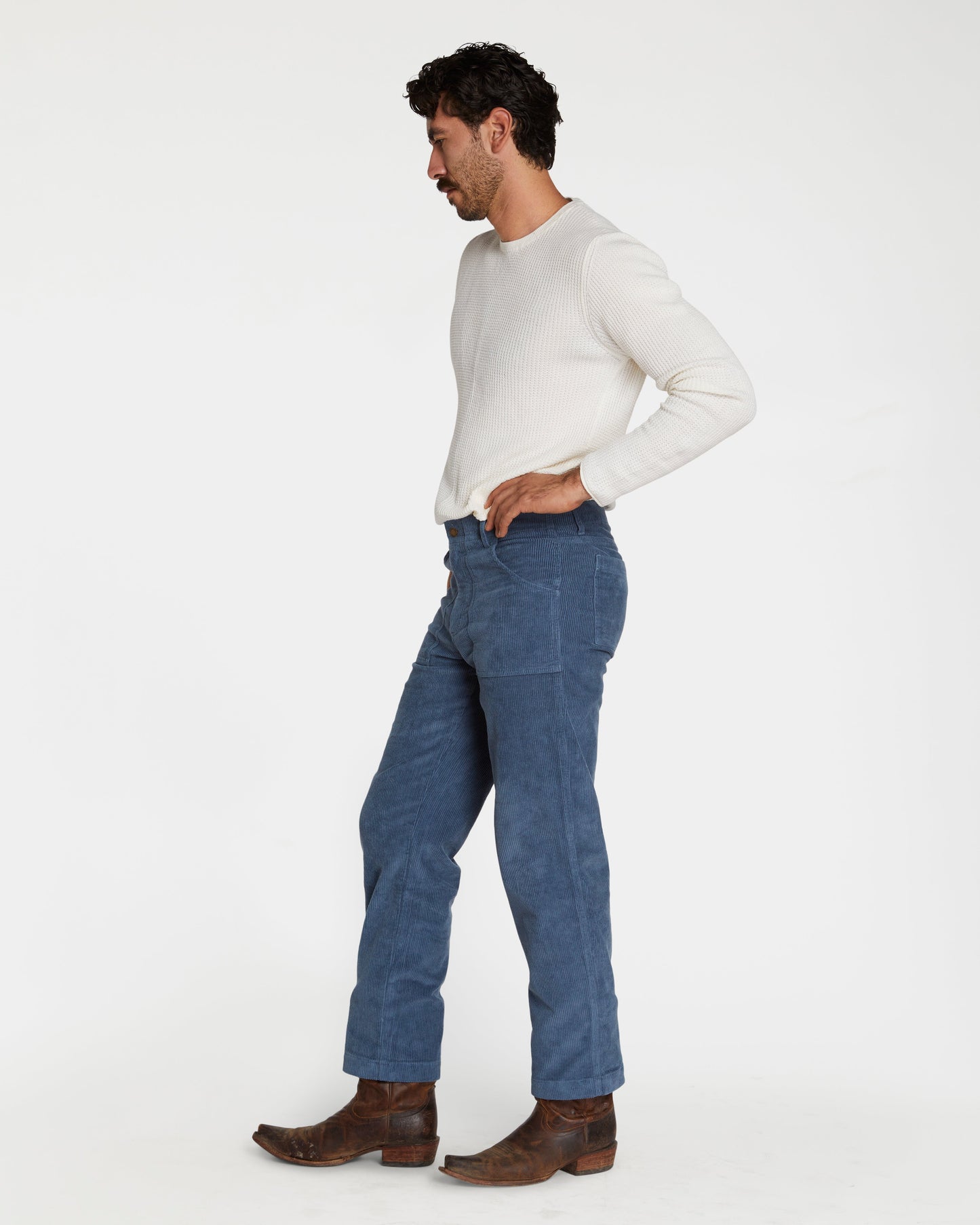 Men's Stovepipe Pant (Navy)