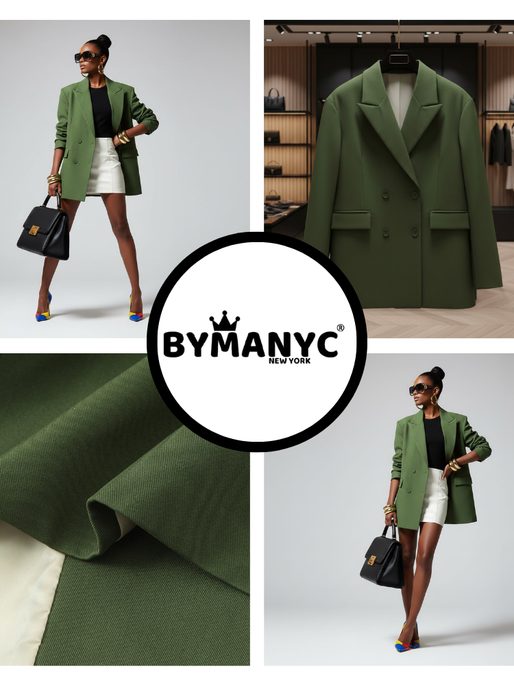 Modernist Blazer Eco Jacket • DUMBO New Collection BYMANYC ® New York