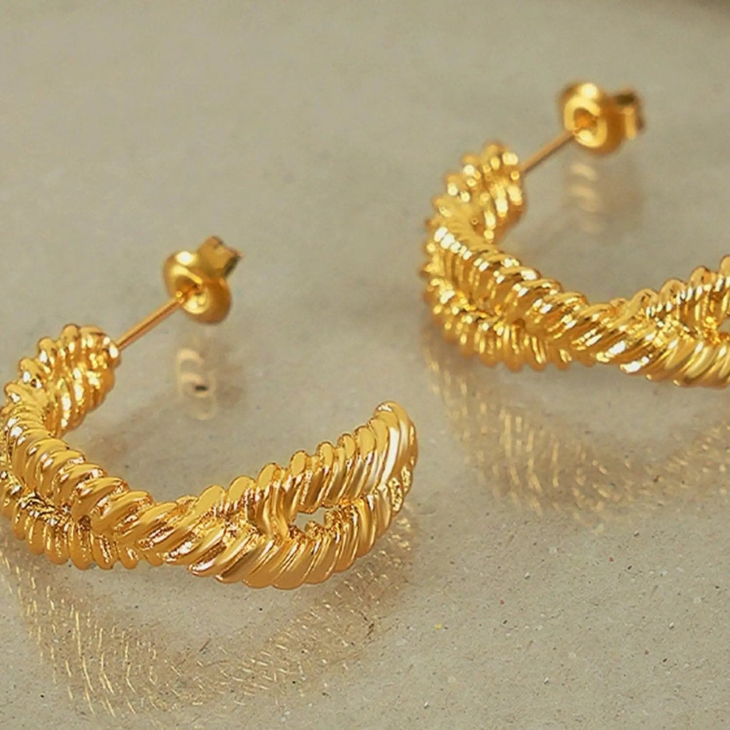 Trendsi Modern titanium steel stud earrings