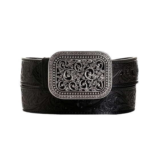 Black Floral Belt | Ariat Womens