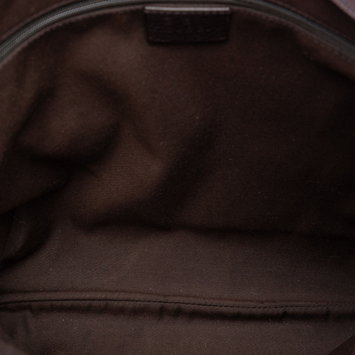 Crossbody Bag Abbey D Ring Denim Brown (Pre-Owned)