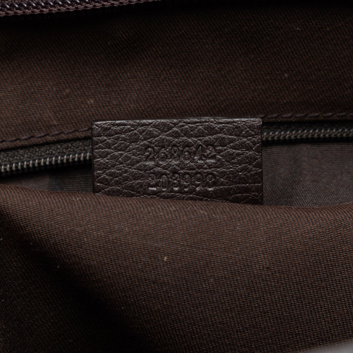 Crossbody Bag Abbey D Ring Denim Brown (Pre-Owned)